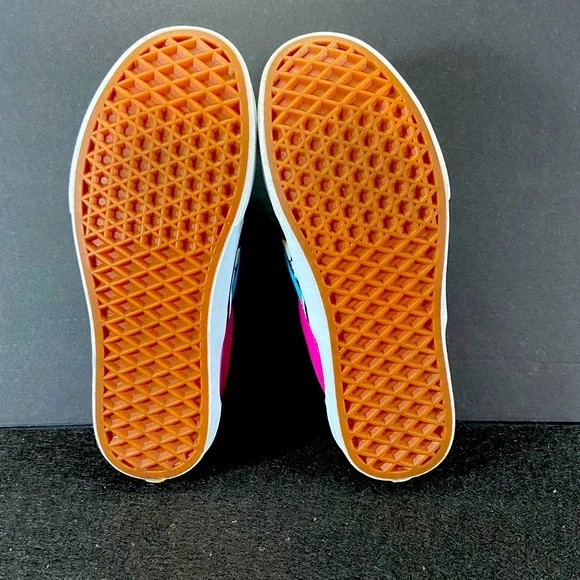 Unisex slip-on checkerboard multi color block - Picture 4 of 9